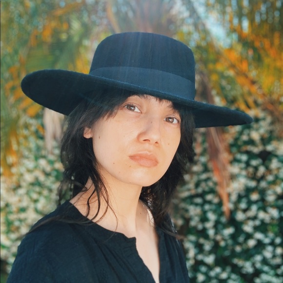 ASOS Accessories - Black Felt Boat Hat